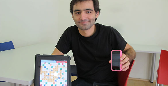 M&aacute;ximo Cavazzani, fundador de Apalabrados