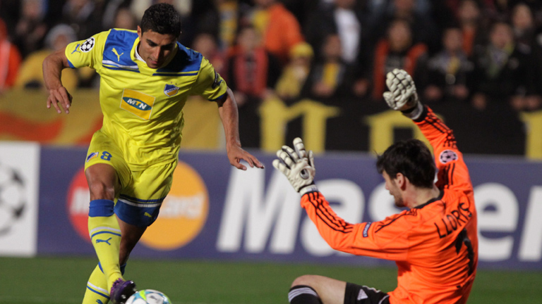 El Apoel logra un hist&oacute;rico pase a cuartos
