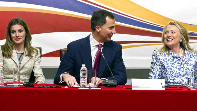Hillary Clinton, asegura que Estados Unidos quiere reforzar sus lazos comerciales con Espa&ntilde;a