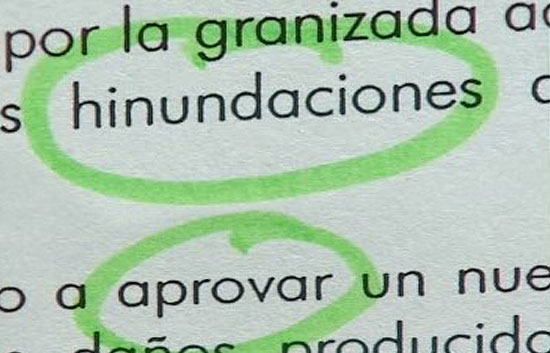 Se debate una enmienda en el Parlamento Vasco redactada con faltas de ortograf&iacute;a