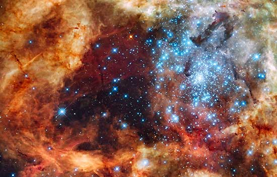 El &aacute;rbol de Navidad del Hubble