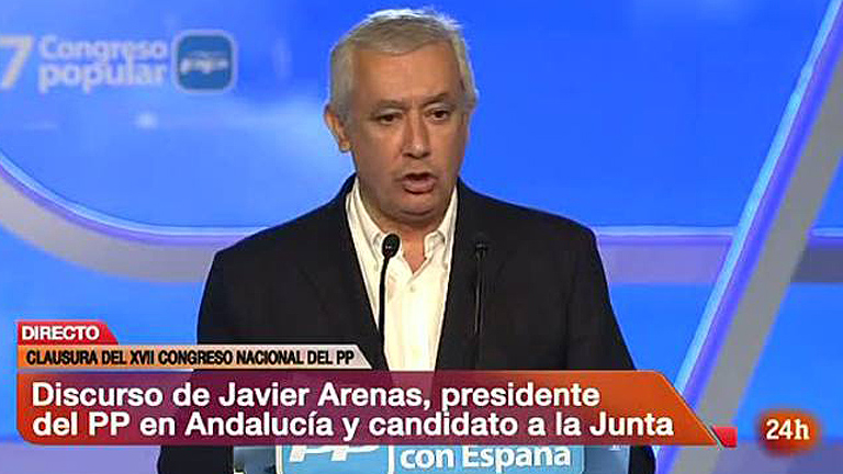 Arenas asegura que el "&uacute;nico miedo" en Andaluc&iacute;a es "a que sigan los mismos"