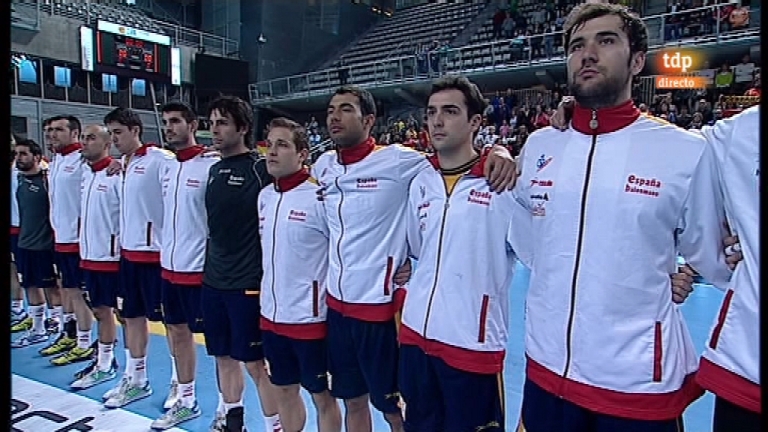 Balonmano - Torneo preol&iacute;mpico masculino - Argelia-Espa&ntilde;a