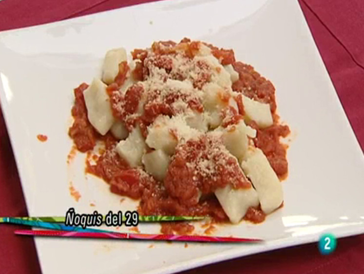 Babel en TVE - Sabores del mundo:  Argentina con 'Unos &ntilde;oquis del 29'