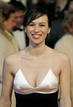 Spanish actress Ariadna Gil poses after arriving for Spanish Film Academy Goya awards ceremony in Madrid