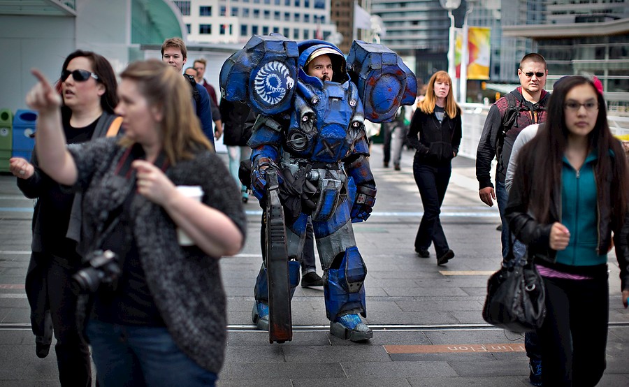 Una armadura digna de un gran fan