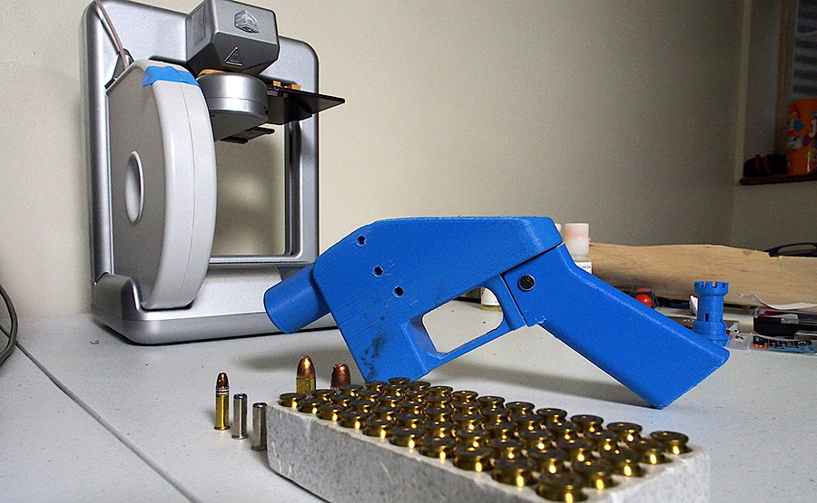 Armas fabricadas con impresoras 3D