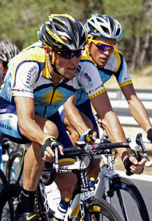 Armstrong ha planteado una batalla psicol&oacute;gica a Contador.
