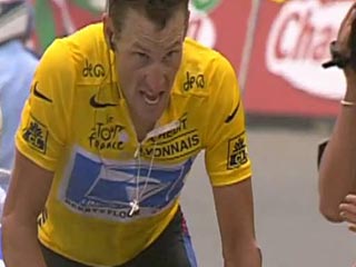 Armstrong contra las adversidades, en Luz Ardiden 2003