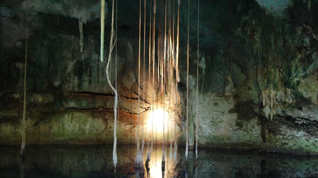 Imagen del interior de una de las cuevas en las que se ha producido el hallazgo