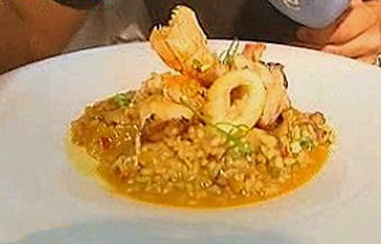 Espa&ntilde;a Directo - Arroz con chipirones y cigalas