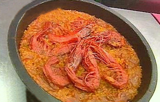 Espa&ntilde;a Directo - Arroz cremoso con carabineros