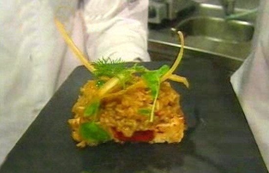 Espa&ntilde;a Directo - Arroz con embutido de pollo