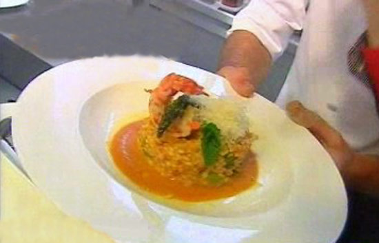 Espa&ntilde;a Directo - Arroz meloso con langostinos