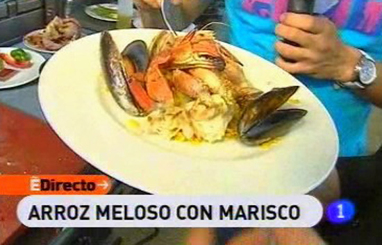 Espa&ntilde;a Directo - Arroz meloso con marisco