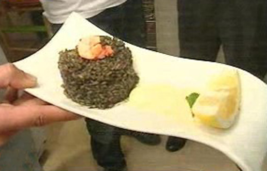 Espa&ntilde;a Directo - Arroz negro con carabineros