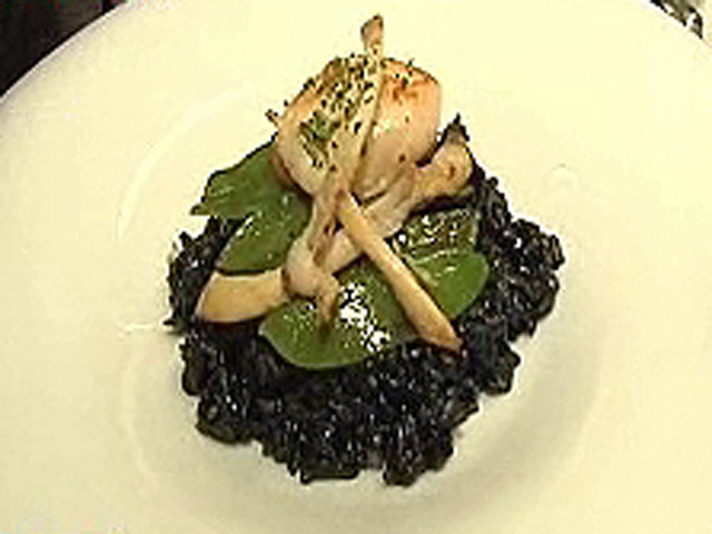 Espa&ntilde;a Directo - Arroz negro con navajas
