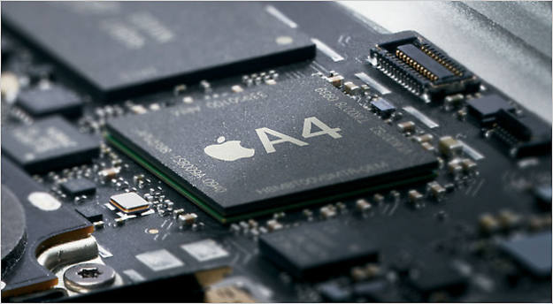 El iPad lleva en su interior un nuevo procesador firmado por la propia Apple, denominado A4