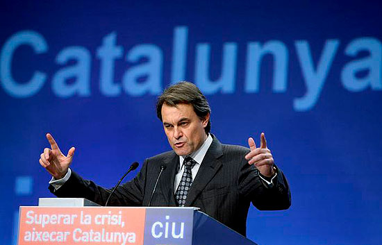Artur Mas candidato de CIU a la presidencia de Catalu&ntilde;a