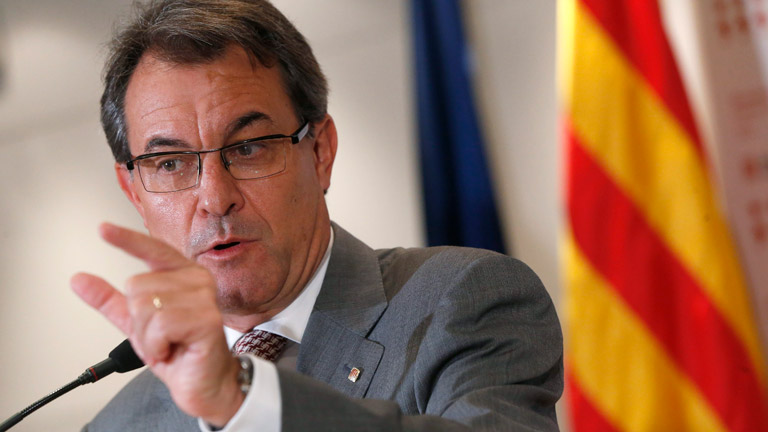Artur Mas descontento con la reuni&oacute;n