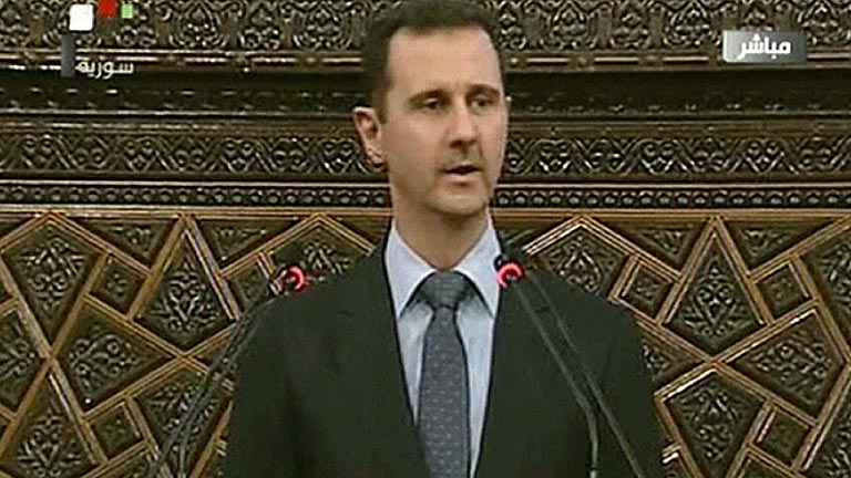Al Asad dice que Siria afronta "una verdadera guerra" contra el terrorismo