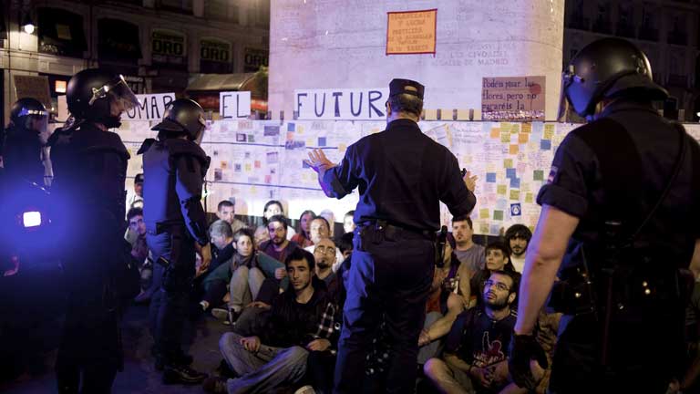 Las asambleas van a presidir hoy los actos en el aniversario del Movimiento 15M