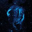 La imagen ultravioleta de la nebulosa Cygnus Loop captada por la NASA
