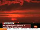 Ir al Video&nbsp;As&iacute; es el rayo verde: captado por un fot&oacute;grafo