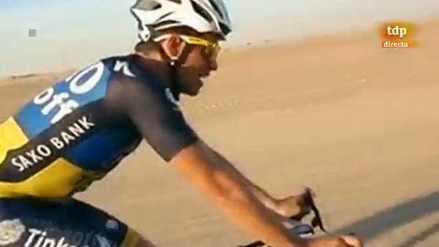 As&iacute; se prepara Contador en el desierto