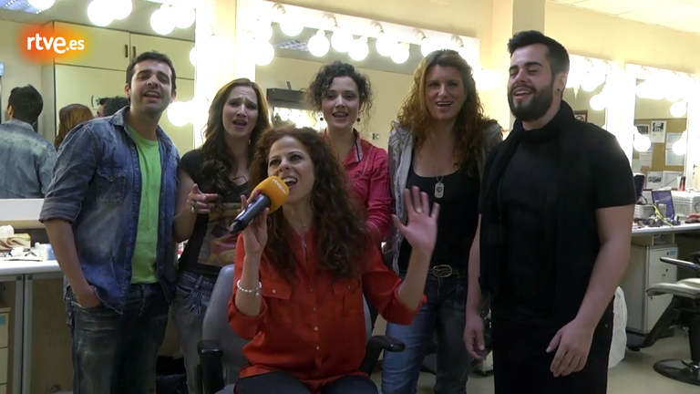 Eurovisi&oacute;n 2012 - As&iacute; suena el coro de "Qu&eacute;date conmigo"