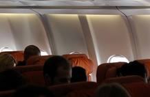 Un asiento vacío en el avión de Moscú a La Habana en el que se suponía que Edward Snowden había abandonado Rusia.