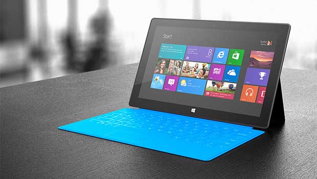 Aspecto general de la Surface RT Aspecto general de la Surface RT