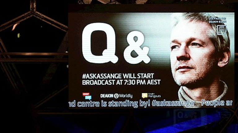 Assange se presenta a elecciones legislativas en Australia para poder salir de su encierro 