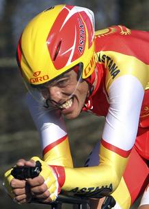 Contador se ha quedado a 6 segundos del mejor tiempo.