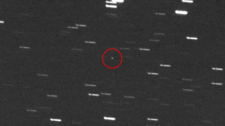 El asteroide 2012 DA 14 ser&aacute; durante la noche visible en Espa&ntilde;a solo con telescopios