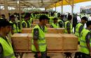 ATAUDES DE PALESTINOS Y MIEMBROS DE HIZBUL&Aacute;