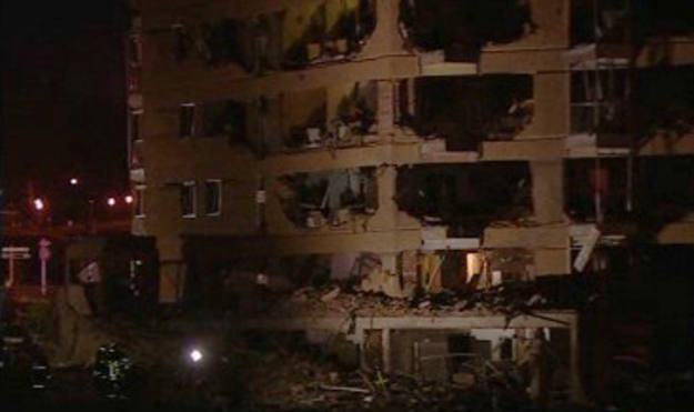 Atentado casa cuartel en Burgos