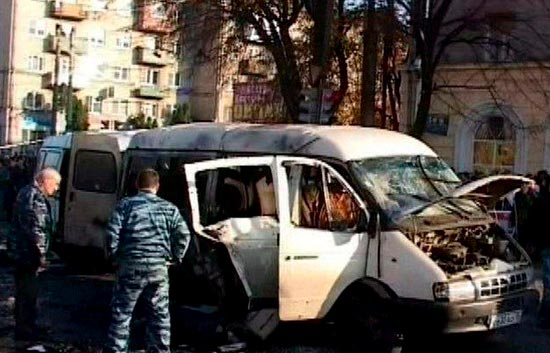 Ocho muertos en un atentado terrorista en Osetia del Norte