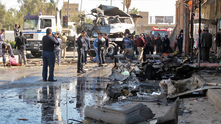 Una cadena de atentados deja 43 muertos y 200 heridos en Irak