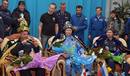 ATERRIZA LA SOYUZ EN LA QUE VIAJABAN DOS ASTRONAUTAS Y GUY LALIBERT&Eacute;