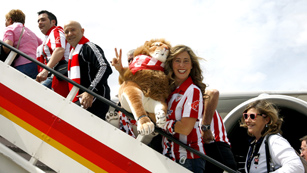 Ver v&iacute;deo  'Atl&eacute;tico y Athletic ponen rumbo a Bucarest'