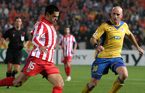 El Atl&eacute;tico se estrella contra el Apoel (1-1)