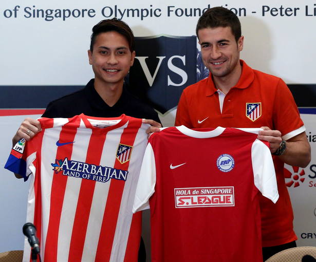 El Atl&eacute;tico de Madrid, de gira por Singapur, parte de los ingresos ser&aacute;n para Madiapro