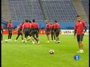 Ir al Video&nbsp;El Atl&eacute;tico se conjura en Hamburgo