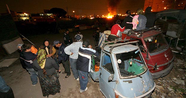 INCENDIO EN CAMPAMENTO N&Oacute;MADA
