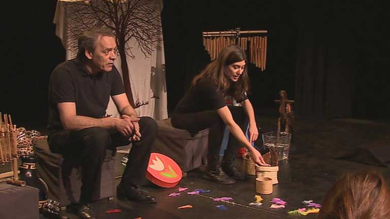 "Aúpa Leré", un espectáculo basado en la percusión y pensado para niños a partir de 3 meses "Aúpa Leré", un espectáculo basado en la percusión y pensado para niños a partir de 3 meses