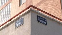 Avenida del euro en la zona nueva de carabanchel