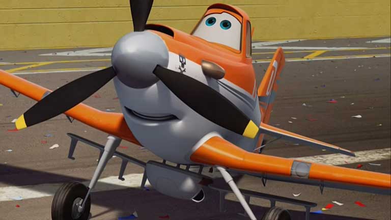 La Patrulla &Aacute;guila del Ej&eacute;rcito del Aire pone la voz a los "Aviones" de Disney
