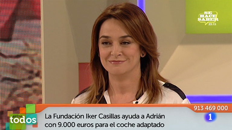 La Fundación Iker Casillas ayuda con 9.000 euros a un niño sin extremidades