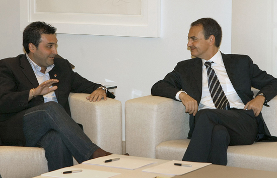 Zapatero, se ha reunido por primera vez con un comit&eacute; de empresa, el de Seat